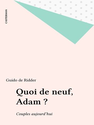 cover image of Quoi de neuf, Adam ?